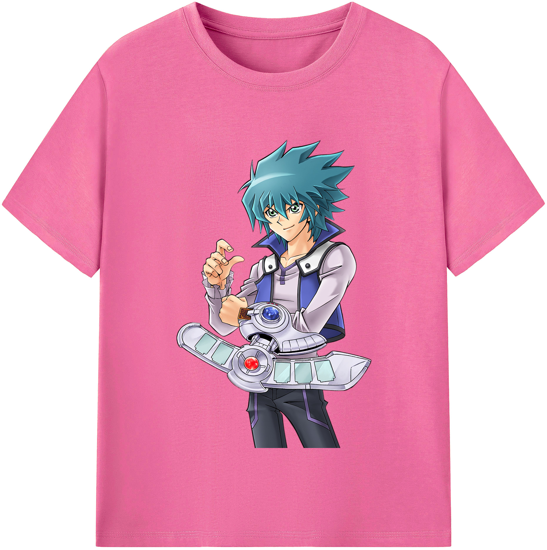 （画像用） 遊☆戯☆王 Yu-Gi-Oh! レディースカジュアルプリントTシャツ（綿100％）